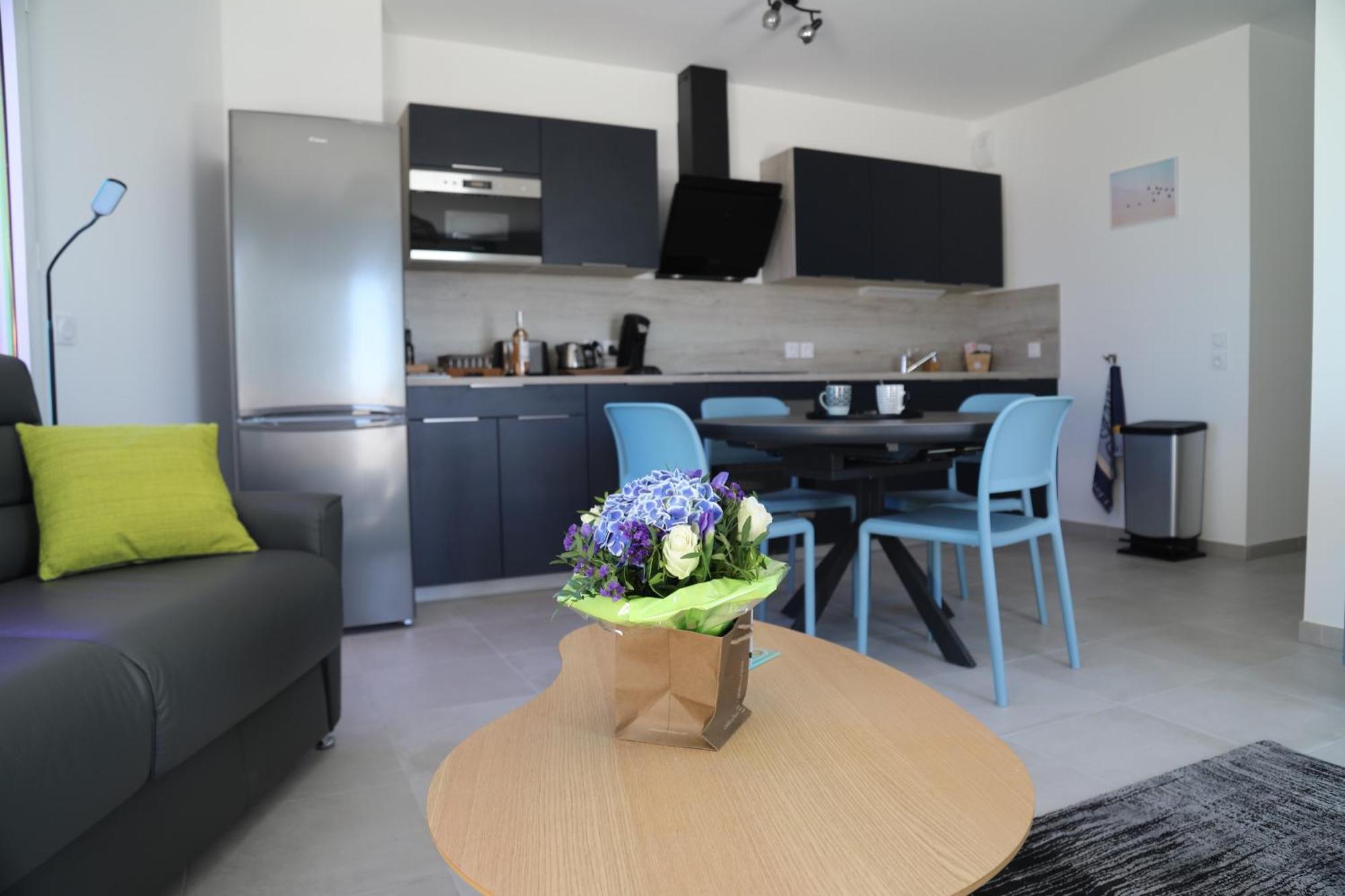 Blue Note -4 Etoiles-Terrasse Vue-2 Parking Appartement Balaruc-les-Bains Buitenkant foto